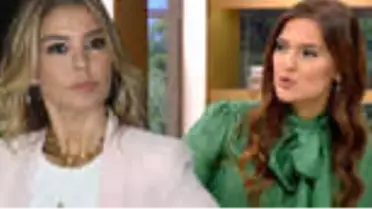 Demet Akalın Kavgalı Olduğu Gülben Ergen'le Pişti Olunca Mekanı Terk Etti