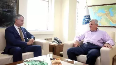 Başkan Karaosmanoğlu Kanada Büyükelçisi'ni Ağırladı