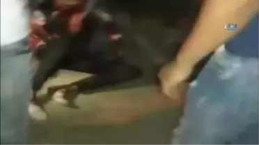 Havai Fişek Yüzünde Patladı... O Anlar Kamerada