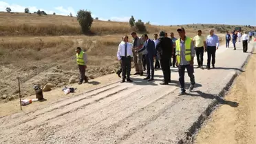 Yozgat'ta Köy Yolu Çalışmaları
