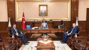 Başkan Karabacak, Vali Aksoy'u Ziyaret Etti