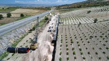 Düzbağ İçmesuyu Projesinin Yüzde 78'i Tamamlandı