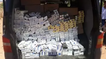 Jandarma 5 Bin Paket Kaçak Sigara Ele Geçirdi
