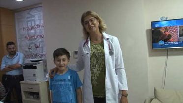 14 Yaşındaki Tengiz Shantadze'nin Yürüme Sevinci