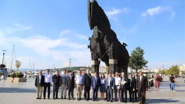 Avrupa Birliği Türkiye Delegasyonundan Çanakkale Valiliğine Ziyaret