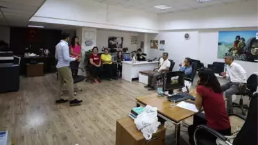 Büyükşehir'den Personellere Masa Başı Egzersiz Eğitimi