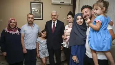 TBMM Başkanı Yıldırım'dan Ev Ziyareti