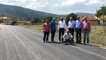 Aslanapa'da Sıcak Asfalt Sevinci