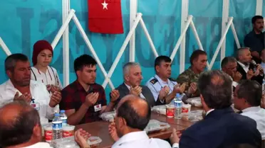 Vali Kamçı Şehitlerin Mevlidine Katıldı