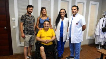 Felç Geçiren Engelli, Ameliyatla Sağlığına Kavuştu