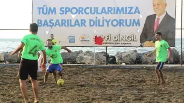 Plaj Futbolu İskenderun Etabı Başladı