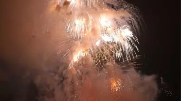 13 Bin Havai Fişekle Görsel Şölen