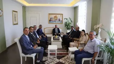 Kıyı Emniyeti Genel Müdürü Deniz'den, Vali Tavlı'ya Ziyaret