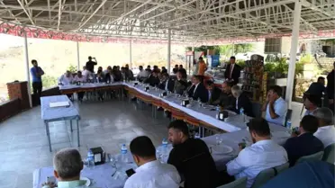 Başkan Asya, Protokol Üyelerini Kale'de Ağırladı