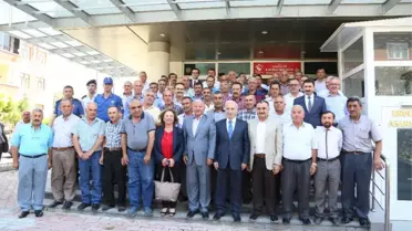 Vali Kamçı, Develi'de Muhtarları ve Kurum Müdürlerini Dinledi
