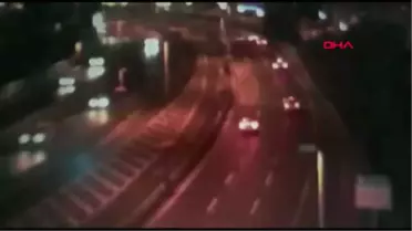 Okmeydanı D-100'deki Kaza Kamerada