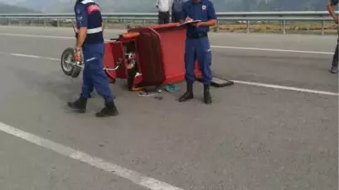 Kargı'da Trafik Kazası: 1 Yaralı