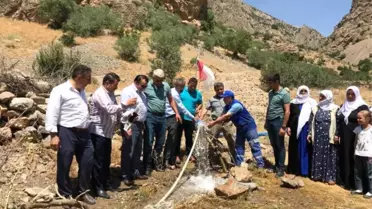 Taşbucak'ta 100 Yıl Sonra Gelen Su Sevinci