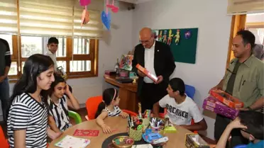 ATO Başkanı Baran, Özel Eğitim ve Rehabilitasyon Merkezini Ziyaret Etti