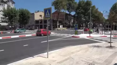 İnegöl'de Adliye Kavşağı'nda Dönüşüm Tamamlandı