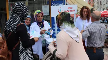 Eynesil'de Vatandaşlar Kist Hidatik Hastalığına Karşı Bilgilendirildi