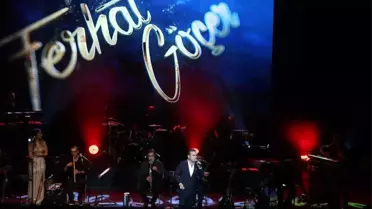 Ferhat Göçer Harbiye'de Konser Verdi