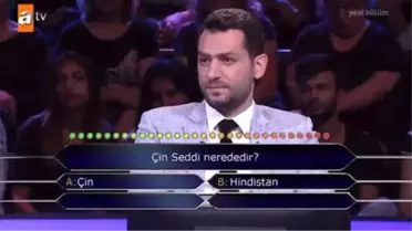 Kim Milyoner Olmak İster'de Olay Olan 'Çin Seddi' Sorusuna, Murat Yıldırım Yorum Yaptı: Ben de Çok Şaşırdım