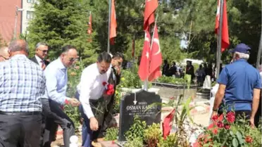 Kırıkkale'de Bayram Öncesi Şehitler Unutulmadı