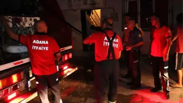 Alkollü Şahıs Kendi Evini Yaktı