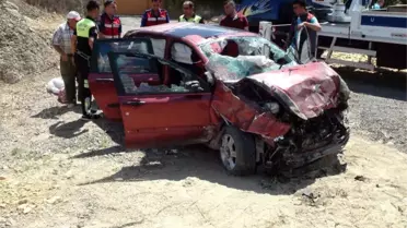 Bayram Tatiline Giden Aile Kaza Yaptı: 5 Yaralı