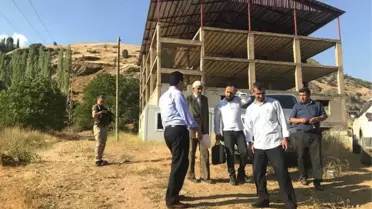 Kaymakam Özcan, İlçede Devam Eden İnşaat Alanlarını İnceledi