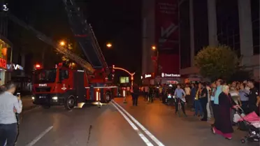 Malatya'da Otel Yangını Korkuttu