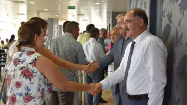 Rektör Şimşek, Üniversite Personeliyle Bayramlaştı