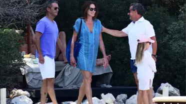 Sarkozy ve Dünyaca Ünlü Şarkıcı Eşi Bodrum'da
