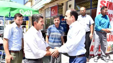 Başkan Altay, Altınekin, Cihanbeyli ve Kulu'da İlçe Sakinleriyle Bayramlaştı