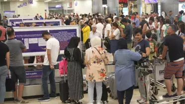 Bayram Dönüşü Yoğunluğu Erken Başladı