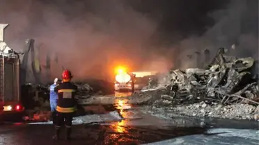 Konya'daki Büyük Yangın Söndürüldü