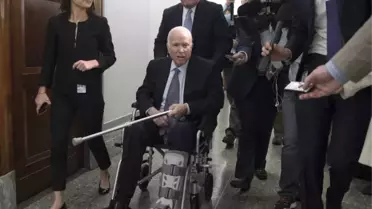 Senatör Mccain, Kanser Tedavisini Durdurma Kararı Aldı