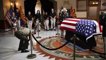 ABD'li Senatör Mccain İçin Cenaze Töreni
