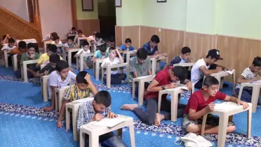 Baskil'de Yaz Kur'an Kursları Sona Erdi