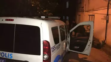 Yıldırım Düşen Evde Yangın Çıktı