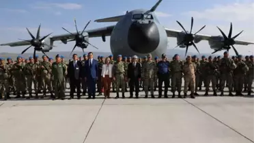 Kars'tan 284 Asker Suriye'ye Uğurlandı