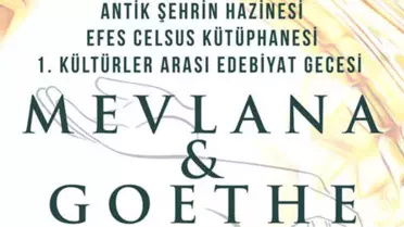 Mevlana ve Goethe Celsus Kütüphanesi'nde Buluşacak