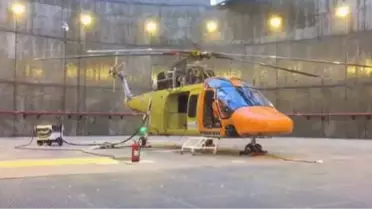 Yerli Helikopter Motor Çalıştırdı