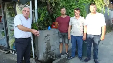 Burhaniye'de Baski'nin Kapattığı Çeşmeyi Başkan Kafaoğlu Açtırdı