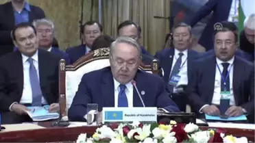 Türk Konseyi 6. Devlet Başkanları Zirvesi' - Kazakistan Cumhurbaşkanı Nazarbayev - Çolpon