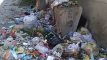 Tavşanlı'nın Göbel Köyü'nde Çöp Rezaleti