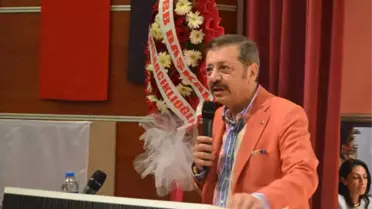 TOBB Başkanı M. Rifat Hisarcıklıoğlu Artvin'de