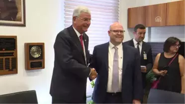 Volkan Bozkır, ABD'nin Ankara Büyükelçiliği Maslahatgüzarı'nı Kabul Etti