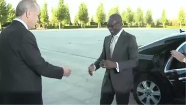 Cumhurbaşkanı Erdoğan, Benin Cumhurbaşkanı Talon'u Resmi Törenle Karşıladı